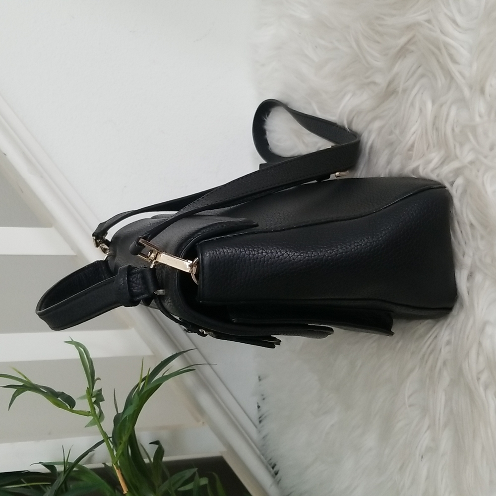Kate Spade New York Alexya Pine Grove Way Pebbled Leather Shoulder Bag Satchel - Picture 5 of 12